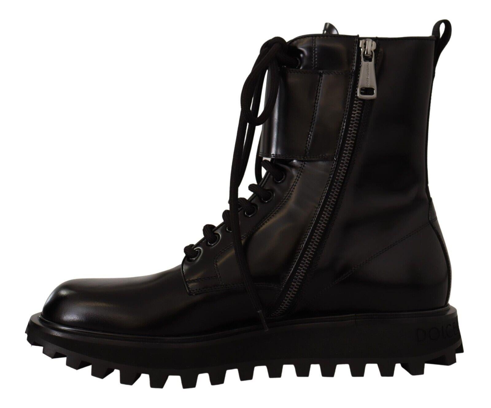 Dolce & Gabbana  Men's Black Lace-up Boots17