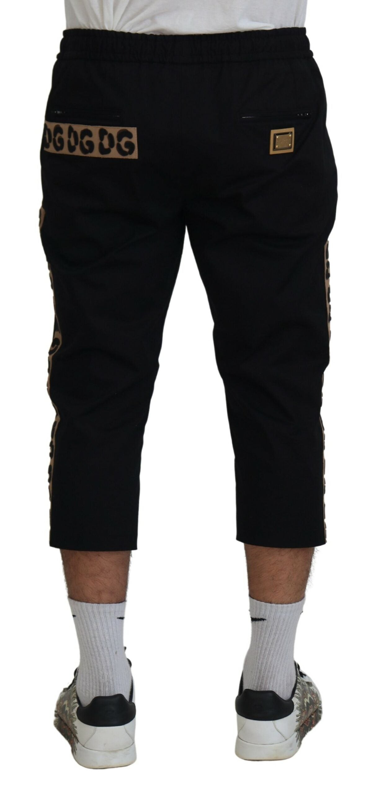 Dolce & Gabbana  Men's Leopard Print Track Pants