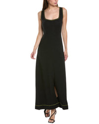 Ganni Jacquard Jersey Maxi Dress1