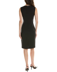 Boss Hugo Boss Wool Sheath Dress2