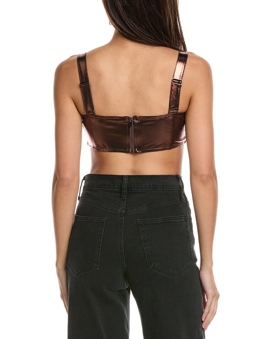 Weworewhat Buckle Bandeau Top