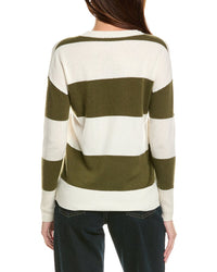 Kier+J Striped Cashmere Sweater2