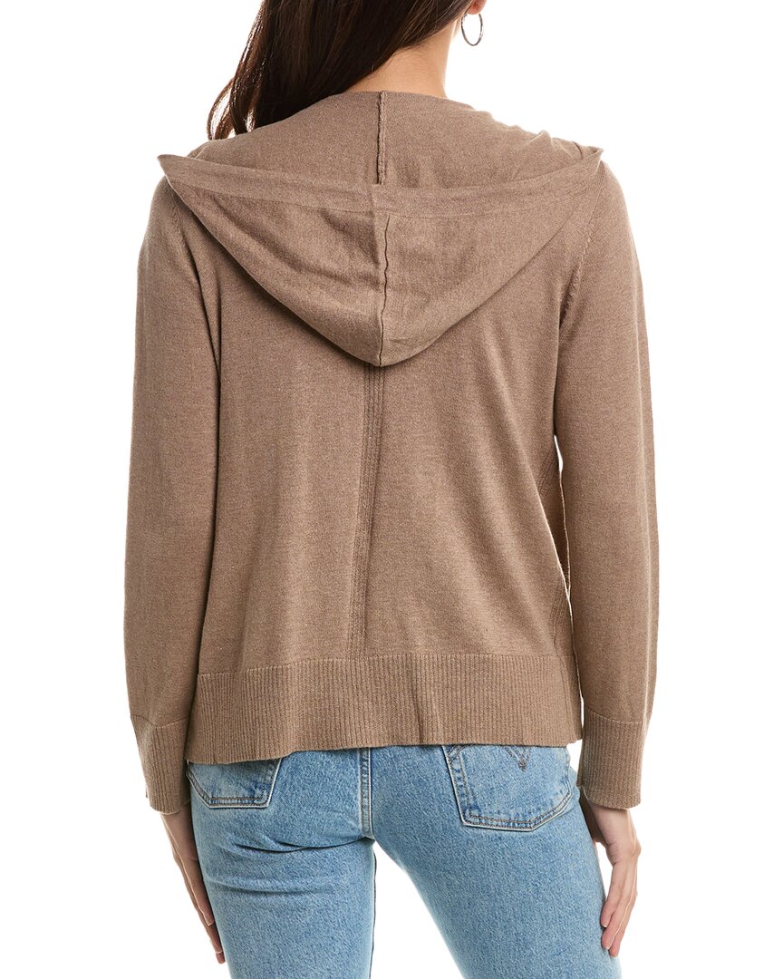 Hannah Rose Cashmere-Blend Zip Hoodie