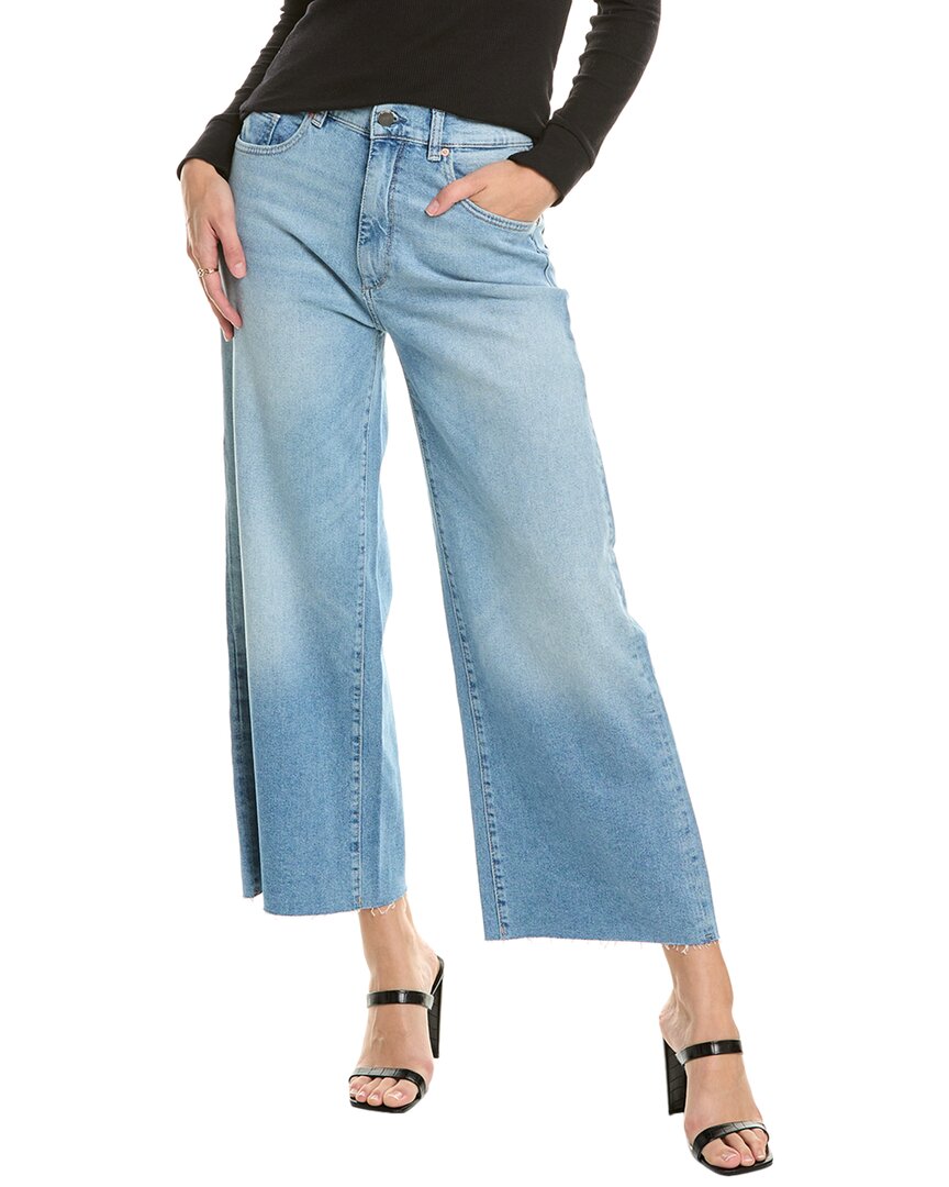 Dl1961 Hepburn Lt Island Park Wide Leg Jean