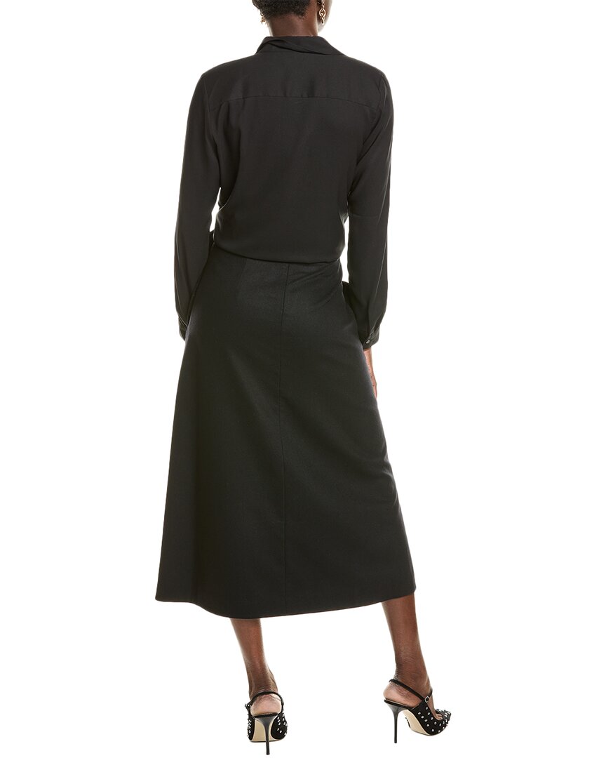 Lafayette 148 New York Darcy Wool-Blend Skirt