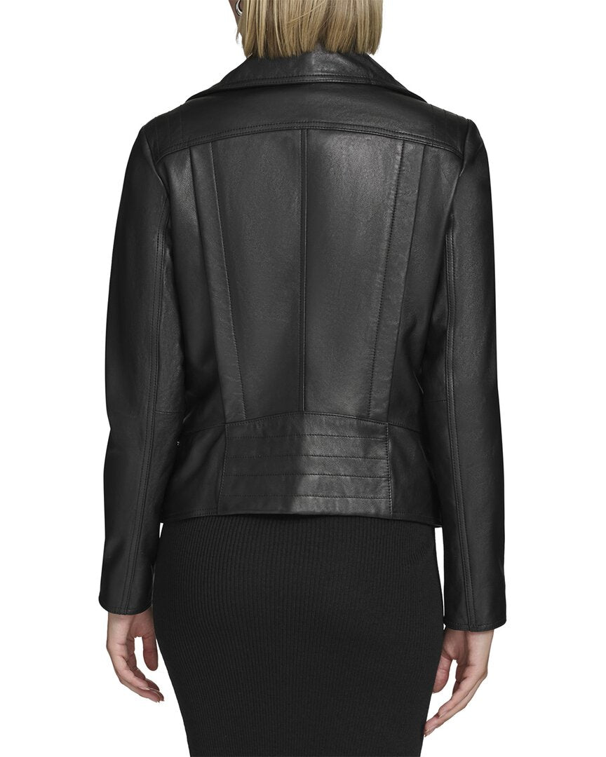 Andrew Marc Beckett Leather Coat