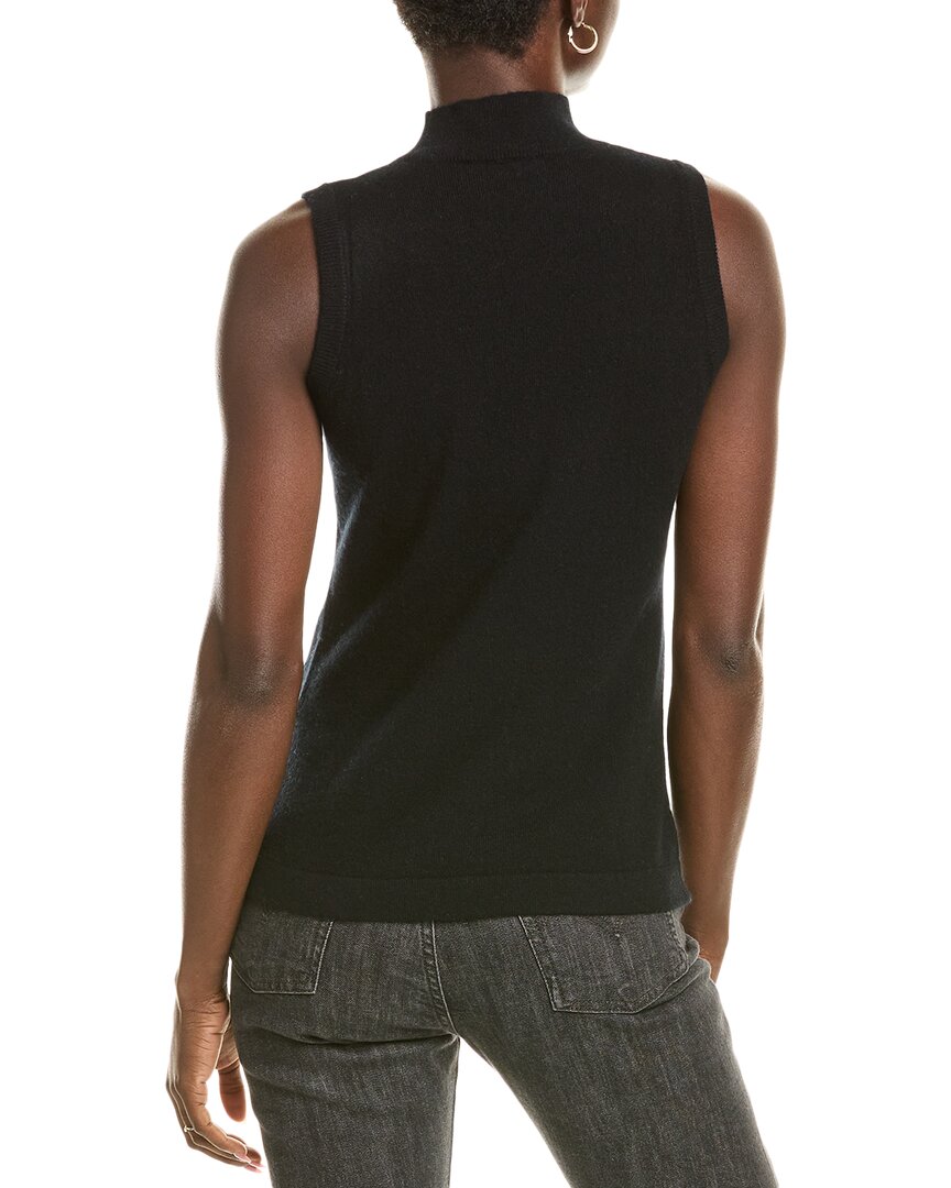 Sofiacashmere Mock Neck Cashmere Tank