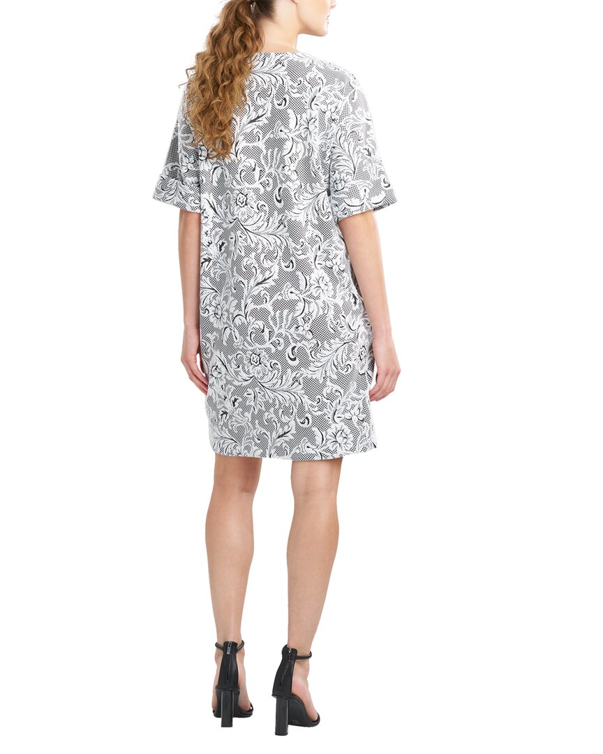 Natori Floral Jacquard Dress