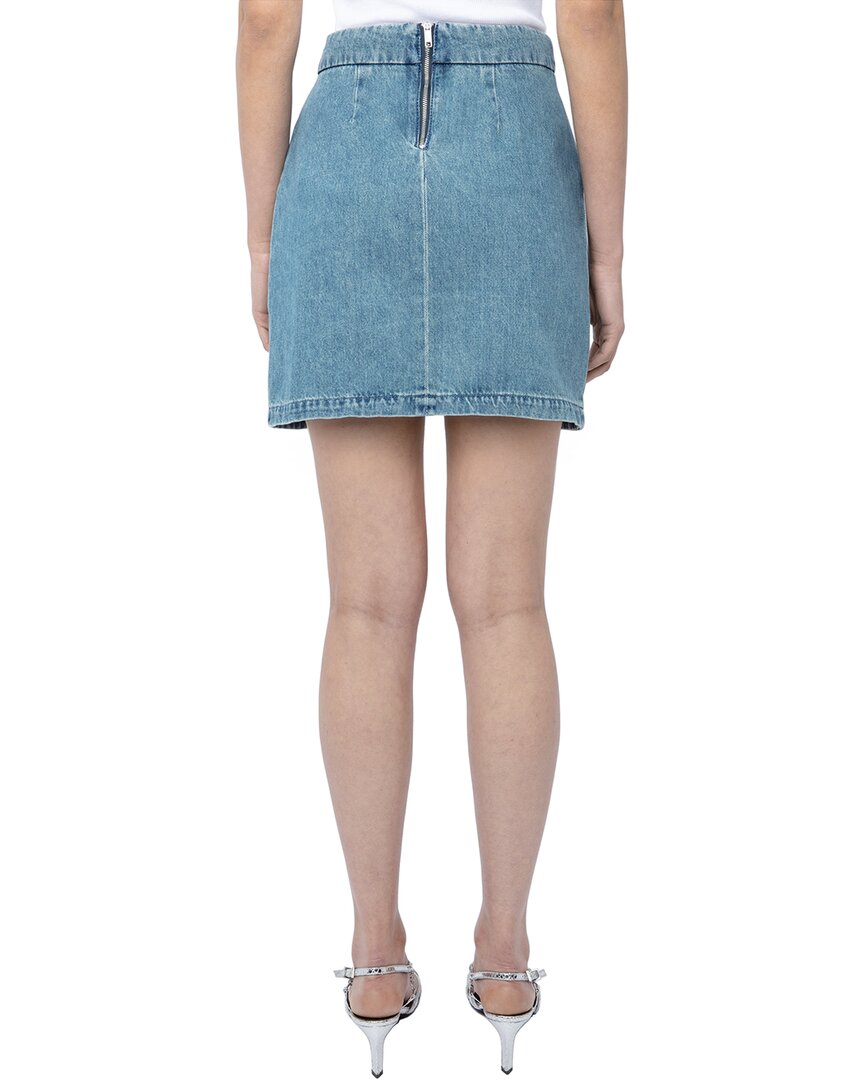 Zadig & Voltaire Julipe Denim Eco Skirt