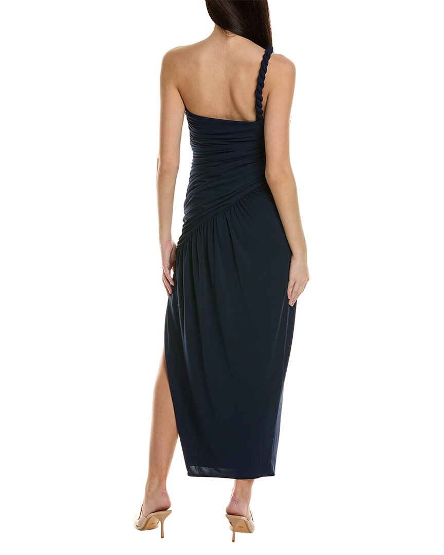 Nicholas Nala Draped Asymmetrical Gown