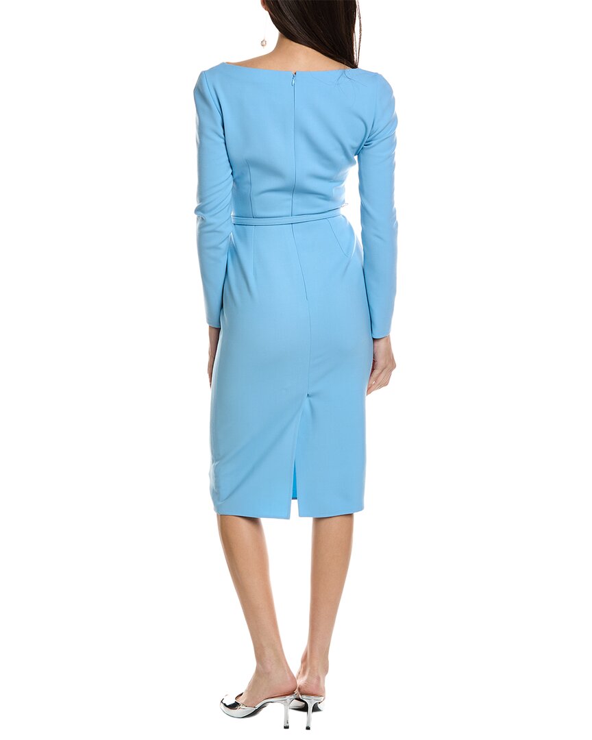 Oscar De La Renta Wool-Blend Sheath Dress