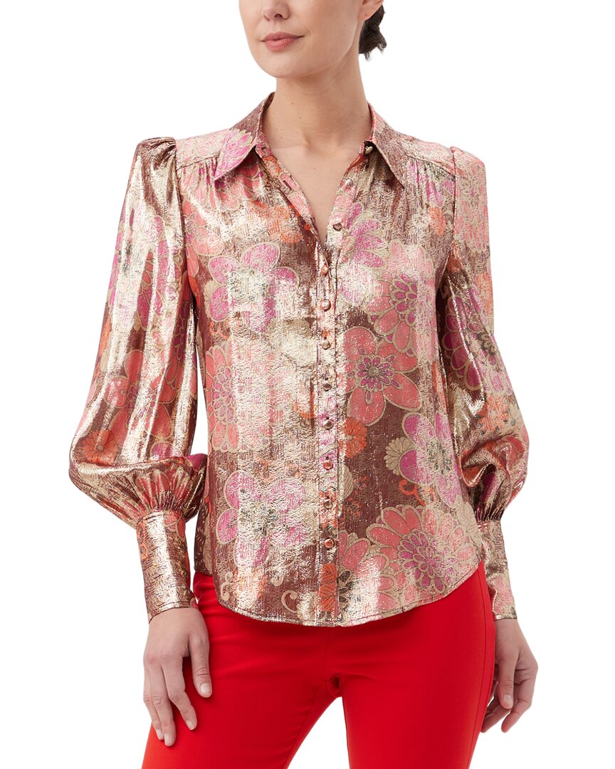 Trina Turk Sagittarius Silk-Blend Top