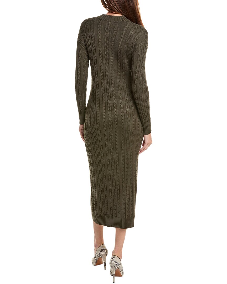 Yal New York Cable Knit Sweaterdress