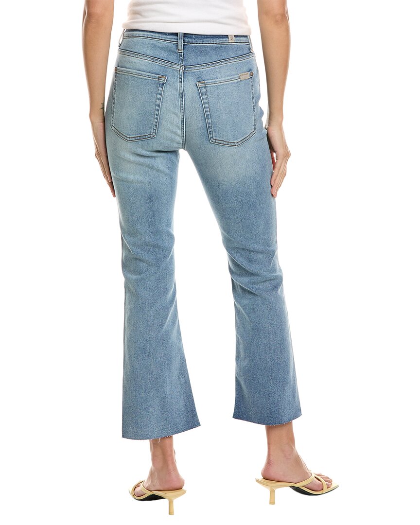 7 For All Mankind High-Waist Slim Kick Polar Sky Slim Jean