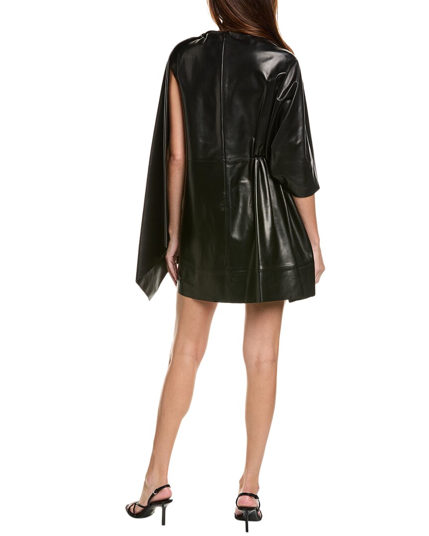 Valentino Leather Mini Dress