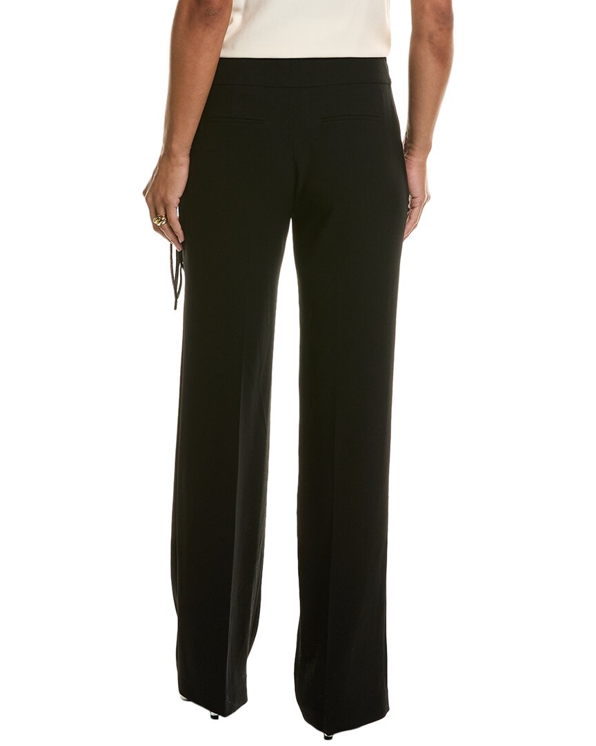 Elie Tahari Crepe Side Tie Pant