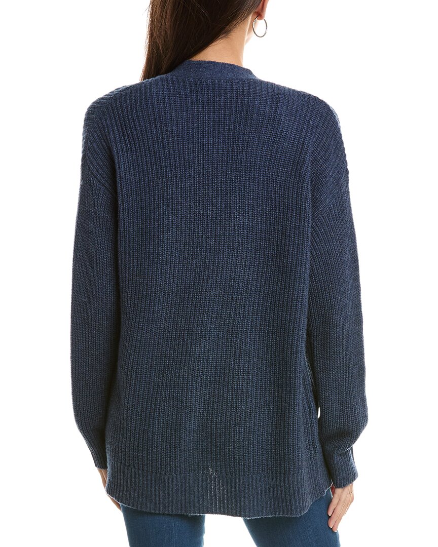 Hannah Rose Oversized Shaker Wool & Cashmere-Blend Cardigan