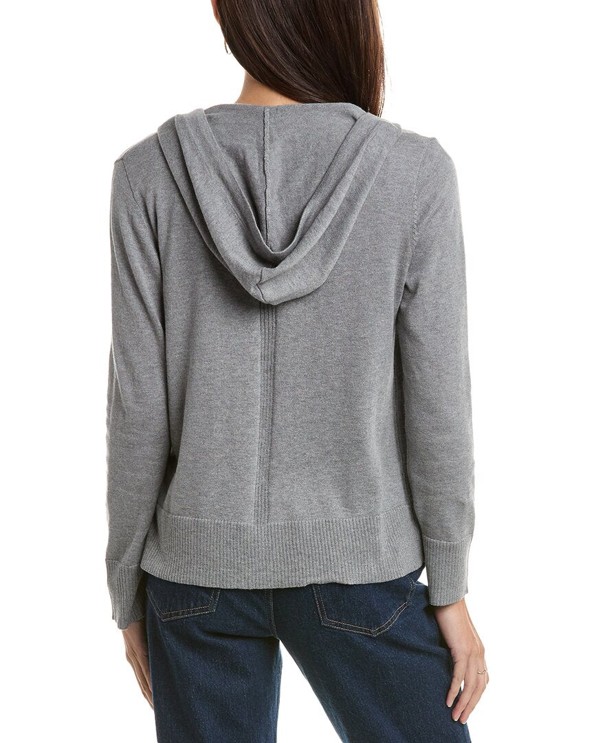 Hannah Rose Cashmere-Blend Zip Hoodie