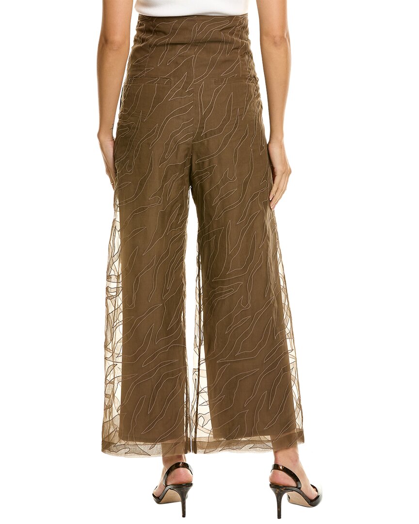 Brunello Cucinelli Embroidered Silk Pant2