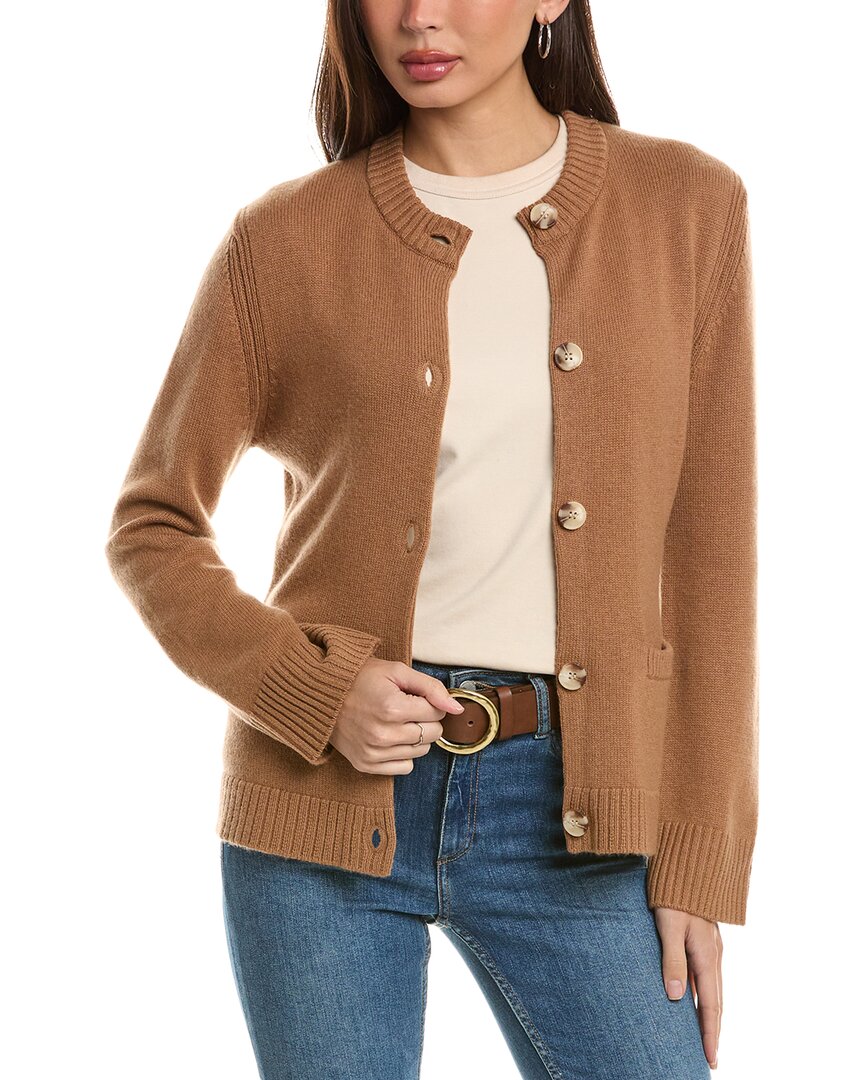 Hannah Rose Wool & Cashmere-Blend Cardigan