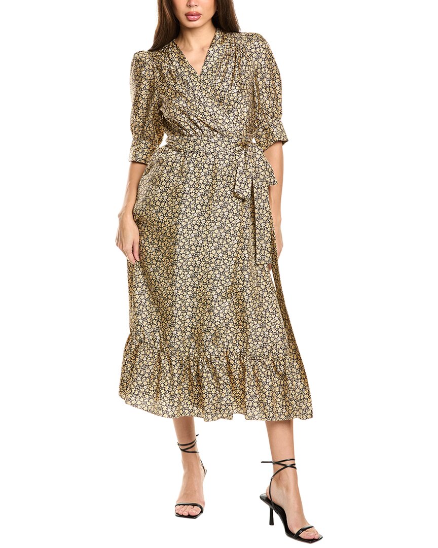 Sandro Silk Wrap Dress