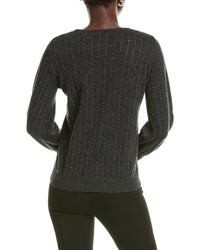 Sofiacashmere Blouson Sleeve Cashmere Sweater2