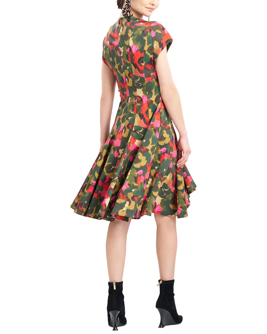 Natori Floral Midi Dress