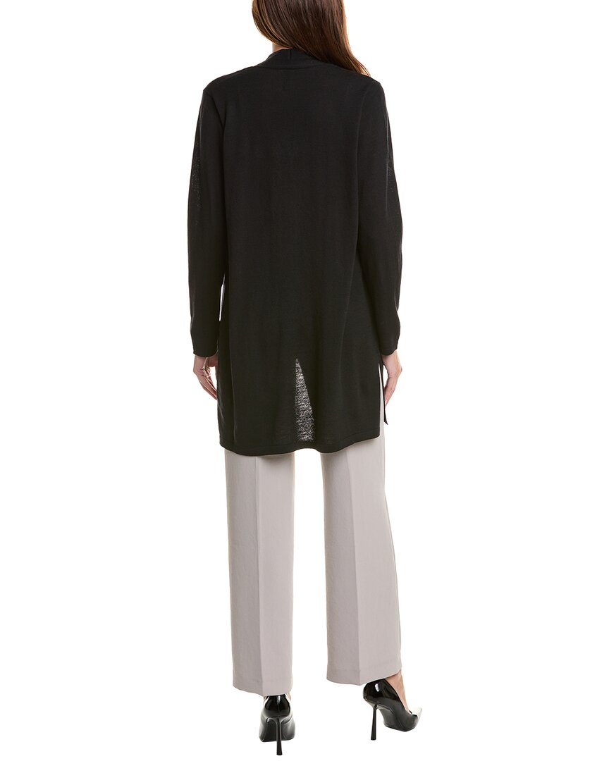 Eileen Fisher Long Wool Cardigan