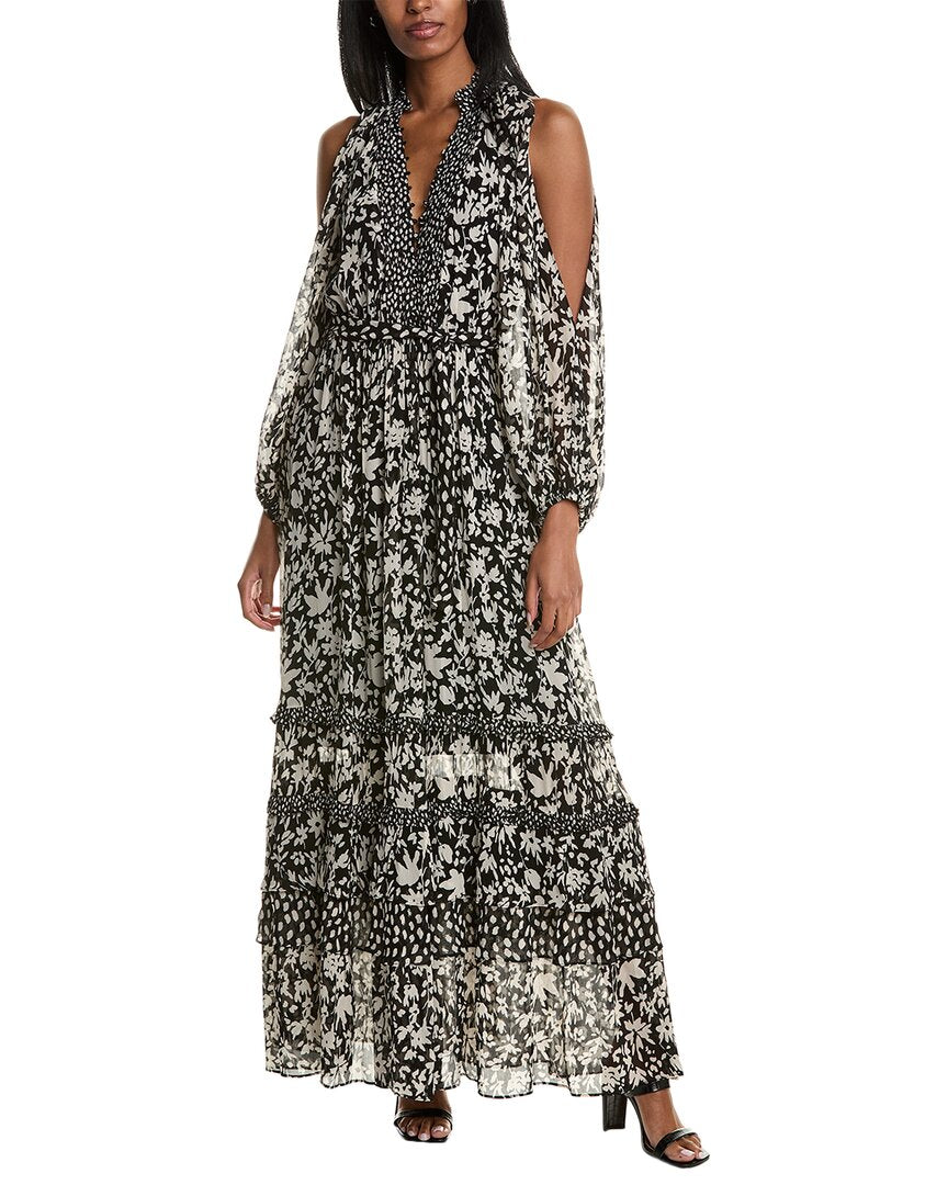 Ba&Sh Belted Maxi Dress