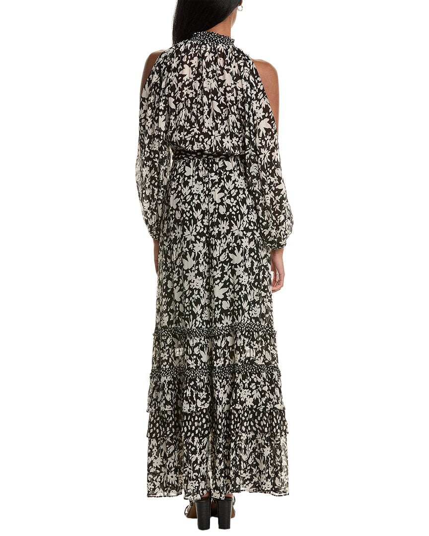 Ba&Sh Belted Maxi Dress