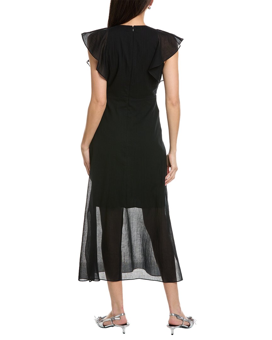 Theory Flutter Midi Dress