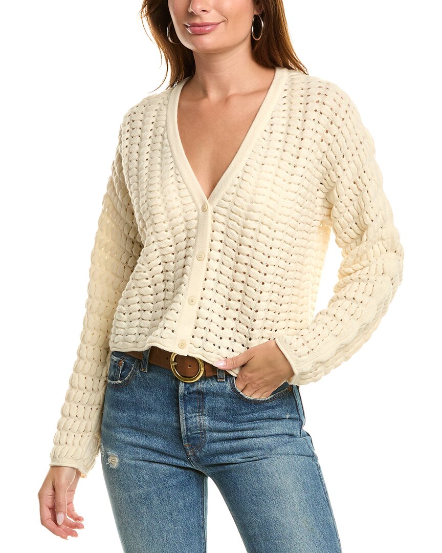 Theory Hanelle Wool & Cashmere-Blend Cardigan