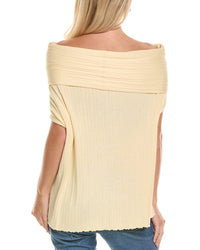 Planet Ribbed Off-The-Shoulder Top2