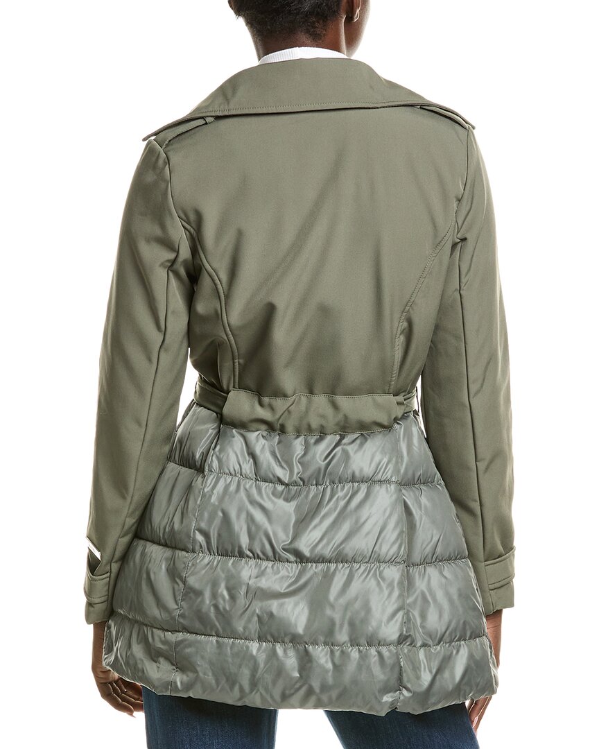 Nicole Miller Soft Shell Trench Coat