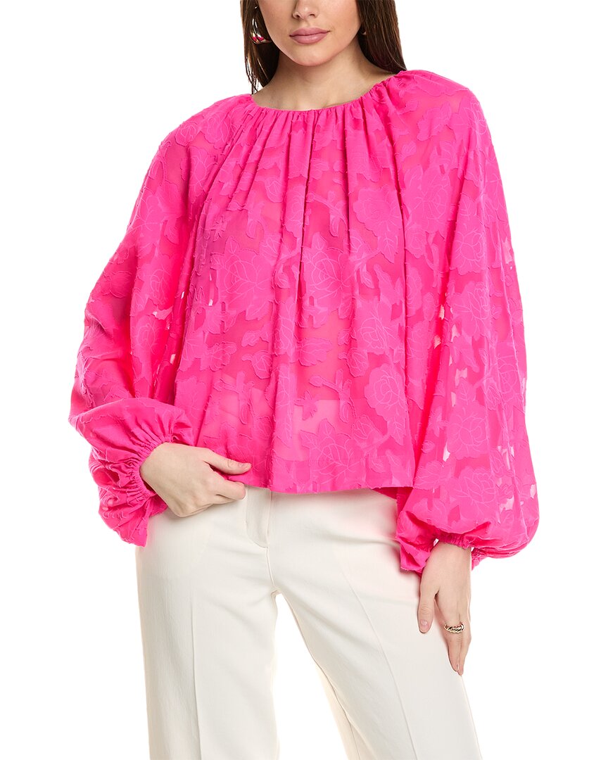 Bcbgmaxazria Balloon Sleeve Top