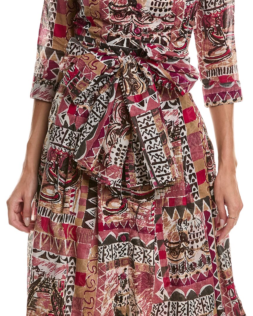 Samantha Sung Audrey 3 Silk Shirtdress