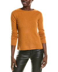 Sofiacashmere Relaxed Crewneck Cashmere Sweater1