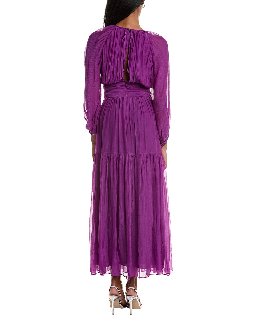 Ba&Sh Chiffon Maxi Dress