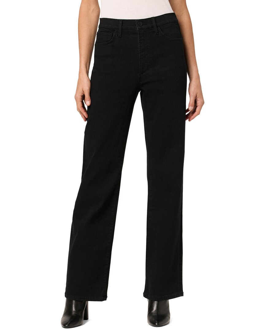 Joe's Jeans Black Rinse Wide Leg Jean