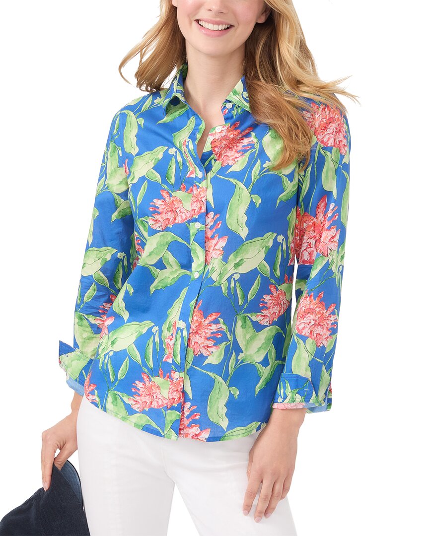 J.Mclaughlin Peony Bloom Lois Blouse