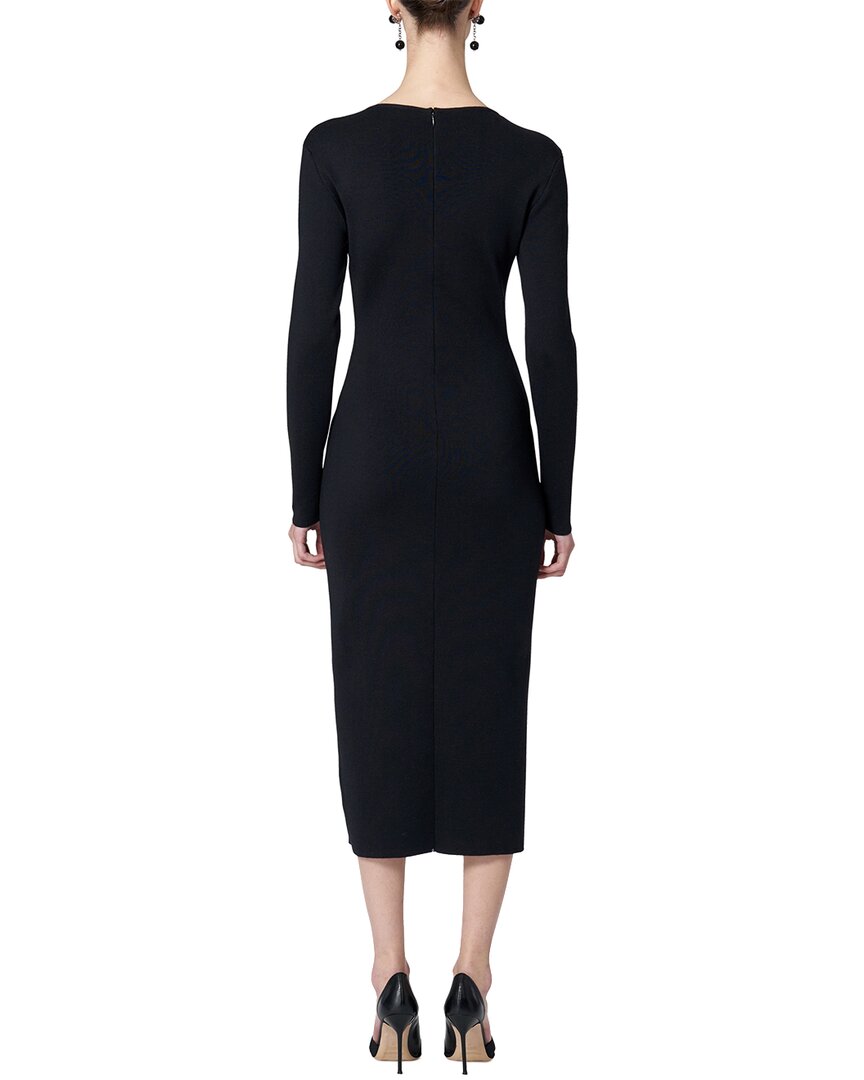 Carolina Herrera Wool & Silk-Blend Column Dress