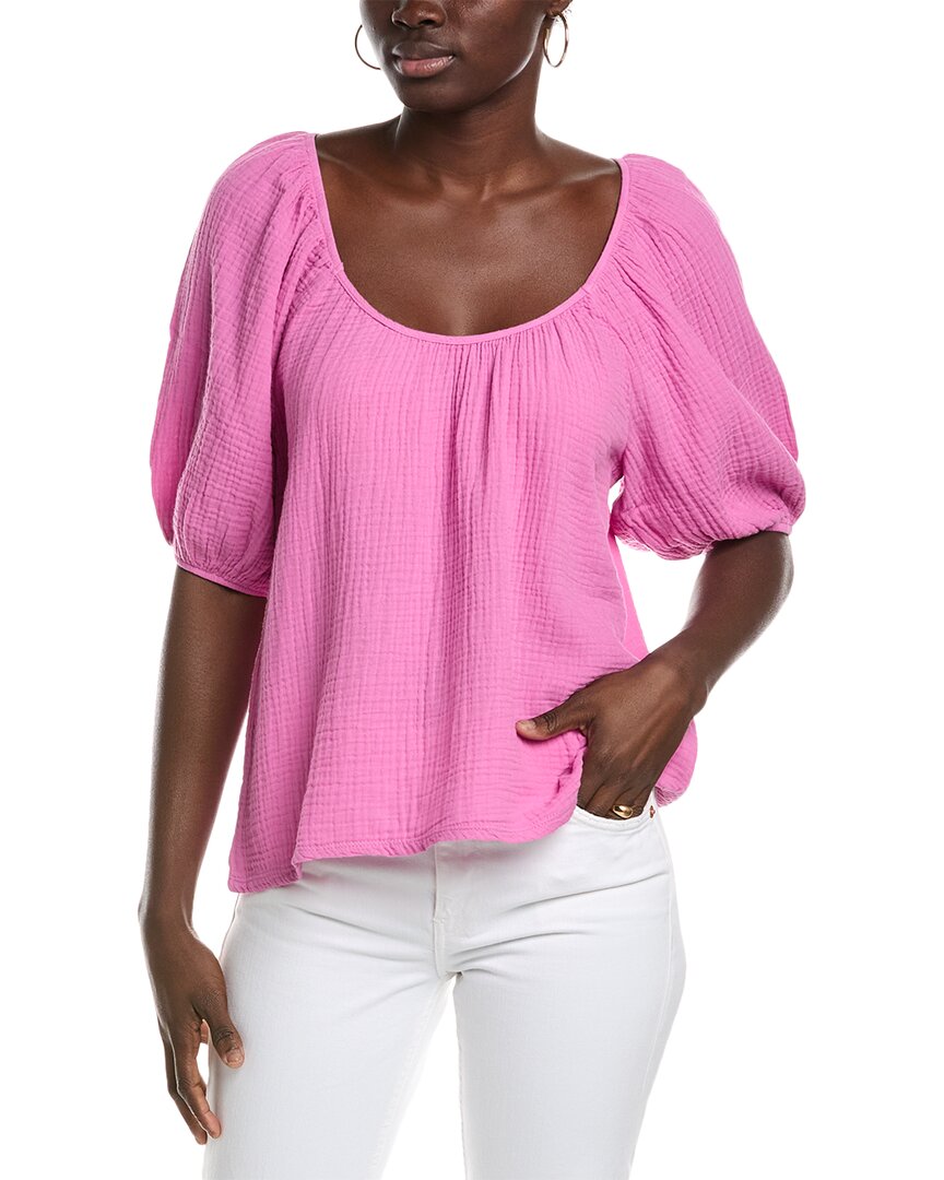 Nation Ltd Lyric Easy Peasant Top