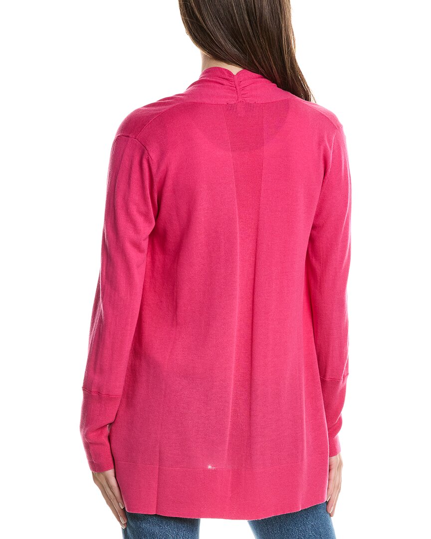 Forte Cashmere Easy Silk & Cashmere-Blend Cardigan