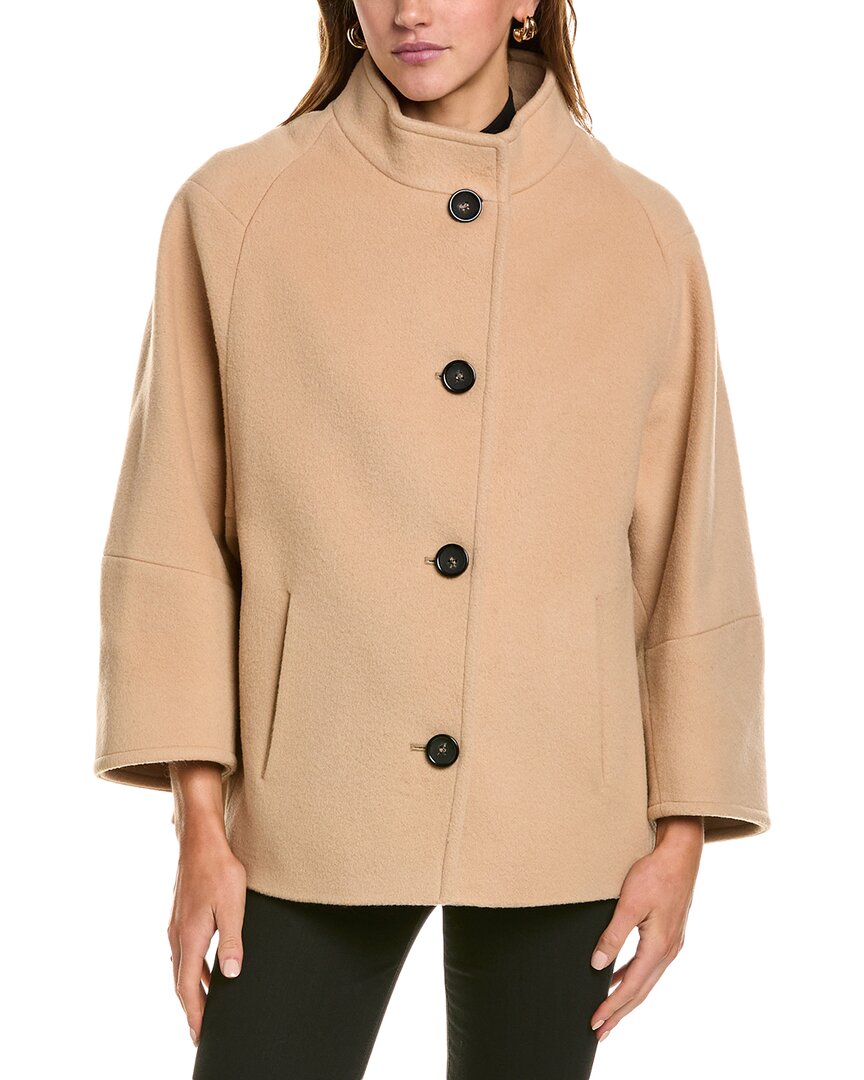 Cinzia Rocca Icons Short Wool-Blend Coat