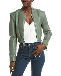 Simkhai Doreen Boxy Bomber Jacket1