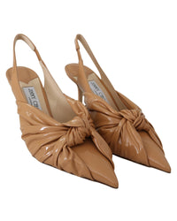 Jimmy Choo Caramel Leather Annabell Pumps15