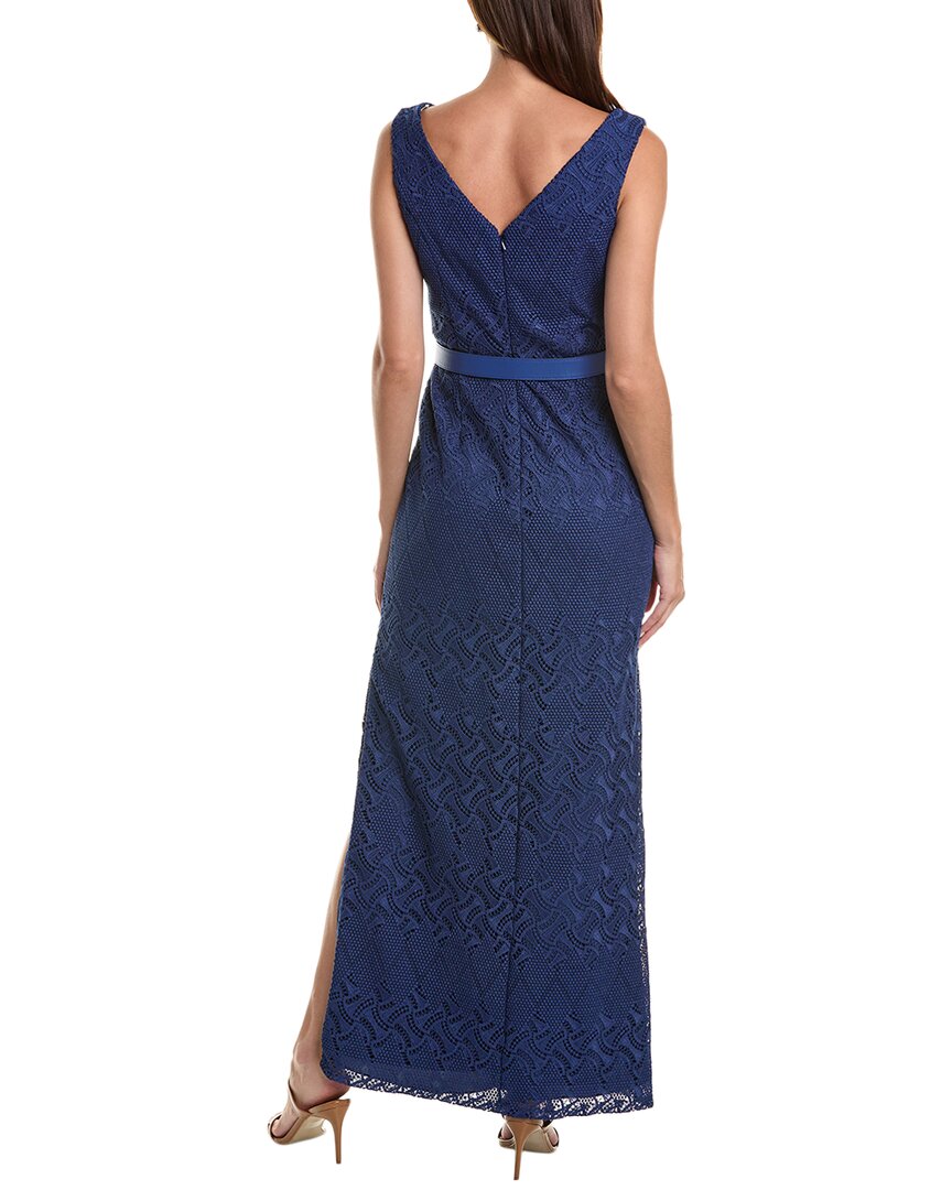 Kay Unger Hendrix Lace Column Gown