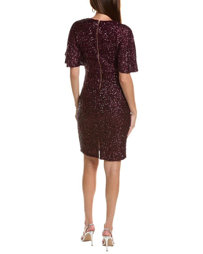 Taylor Sequin Mesh Embellished Mini Dress2