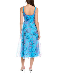 Ml Monique Lhuillier Elodie Organza Midi Dress2