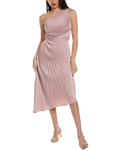 Rene Ruiz One-Shoulder Cocktail Dress